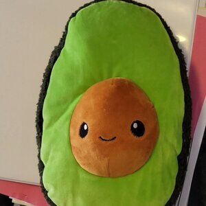 Avocado stuffie 10" x 7"- like new